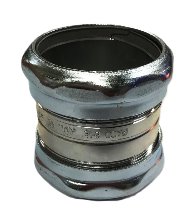 Raco 2-1/2 inch x 3-1/4 inch EMT Only Compression Fitting [Lot of 2] NOS