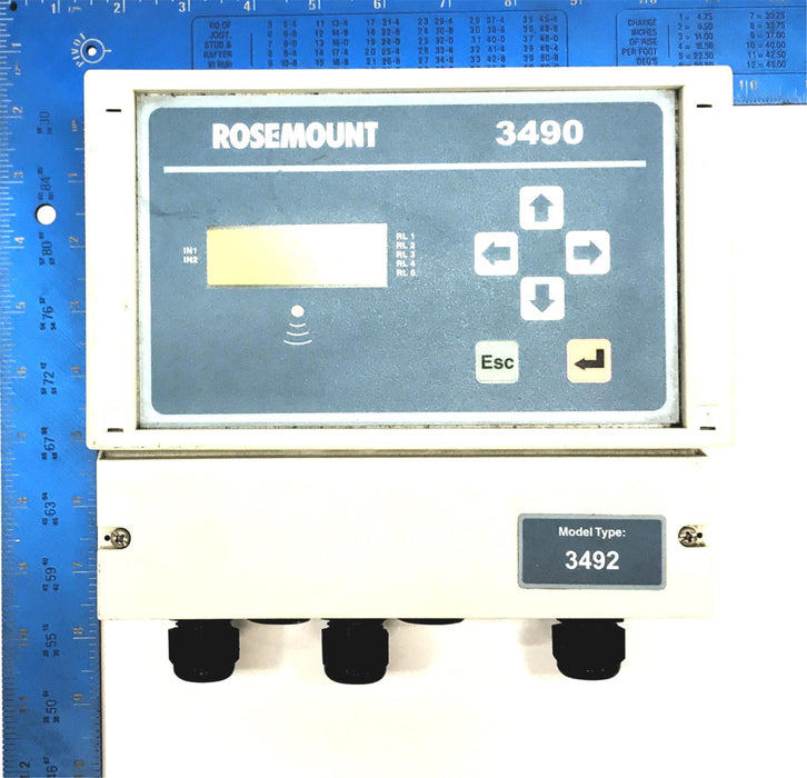 Rosemount Universal Control Unit 3492L1P6I1 USED