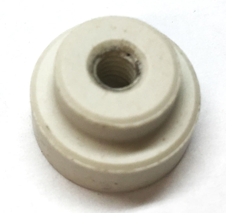 Unbranded 3/4" Ceramic Cap w/0.16" Screw Thread w/Insulator Sleeve [Lot of 5]NOS