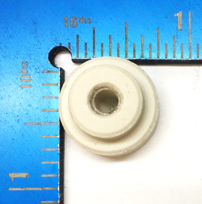 Unbranded 3/4" Ceramic Cap w/0.16" Screw Thread w/Insulator Sleeve [Lot of 5]NOS
