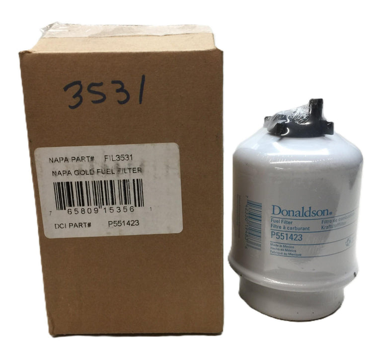 Napa Gold /Donaldson Fuel Filter FIL 3531 (P551423) NOS