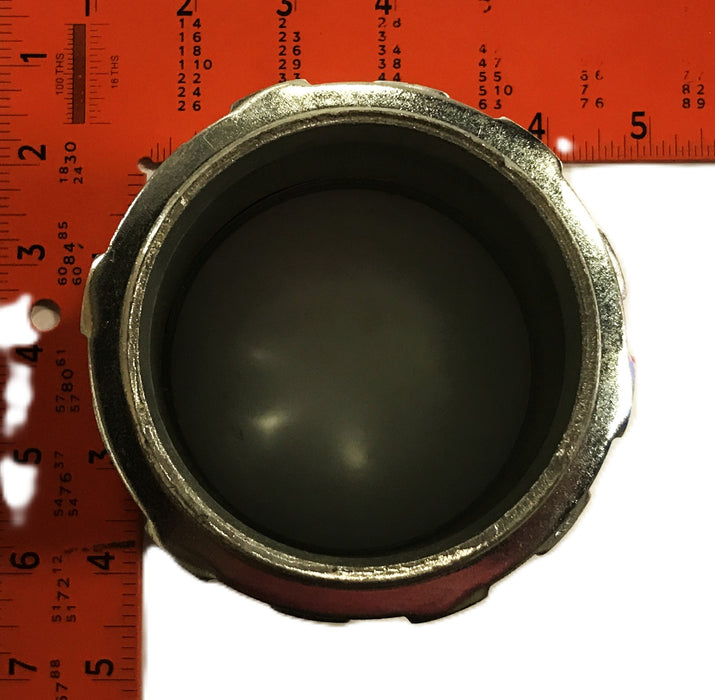 Unbranded 3 inch x 4 inch EMT Compression Fitting [Lot of 2] NOS