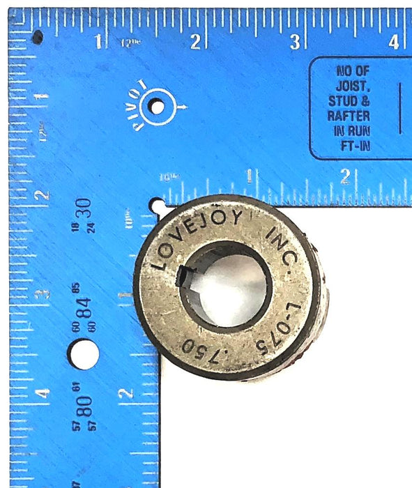 Lovejoy .750 Jaw Coupling Hub L-075 [Lot of 2] NOS