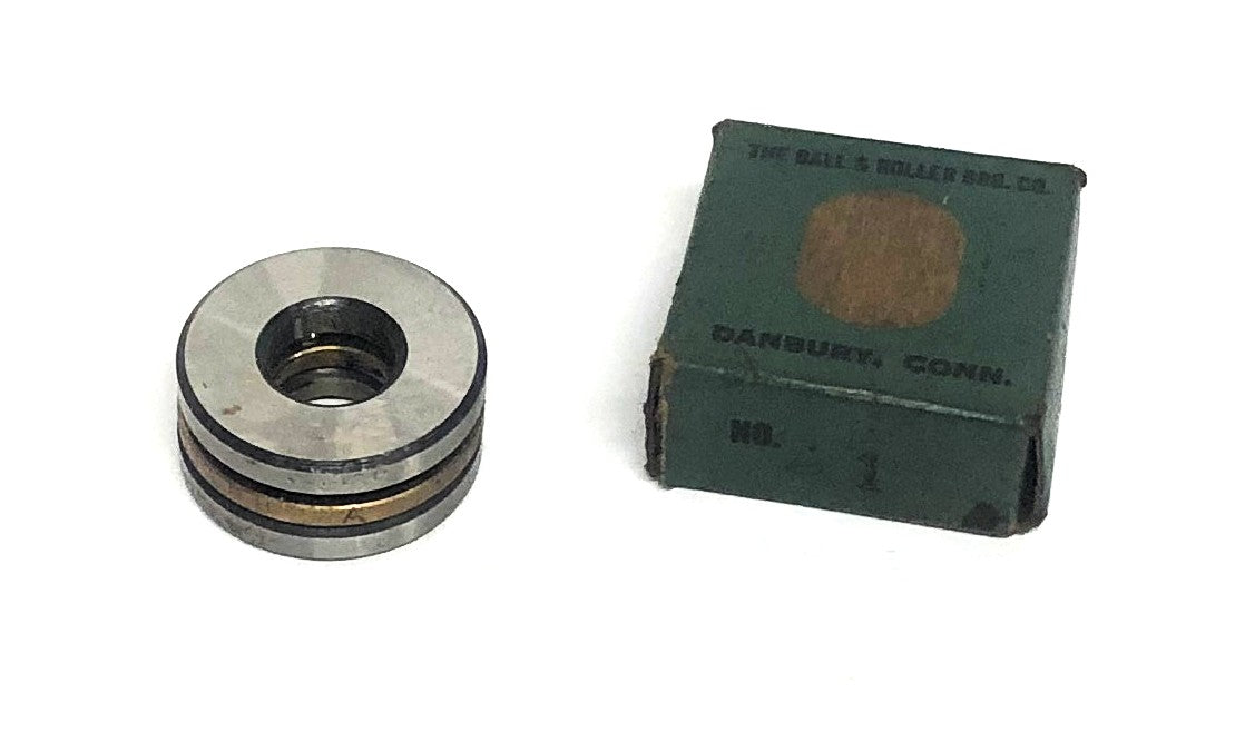 B&RB Thrust Ball Bearing A-1 NOS