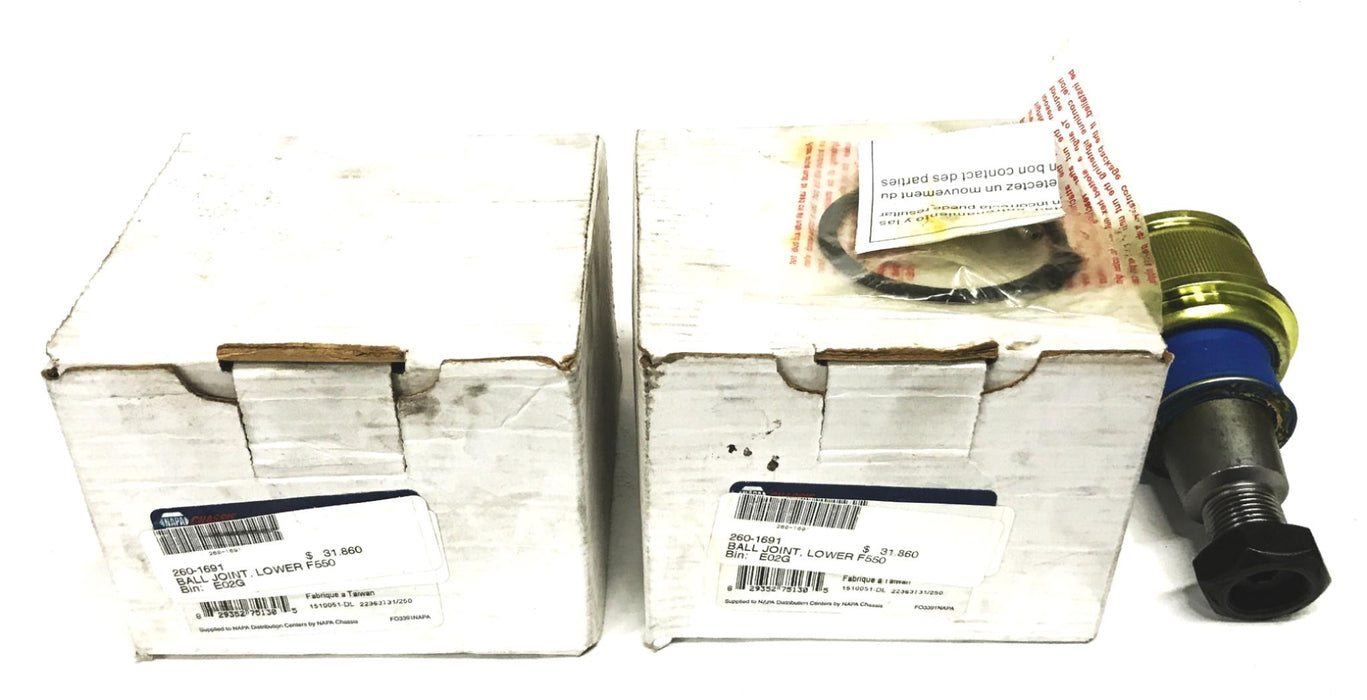 NAPA Suspension Lower Ball Joint 260-1691 [Lot of 2] NOS