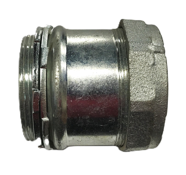 Unbranded 3 inch x 4 inch EMT Compression Fitting [Lot of 2] NOS