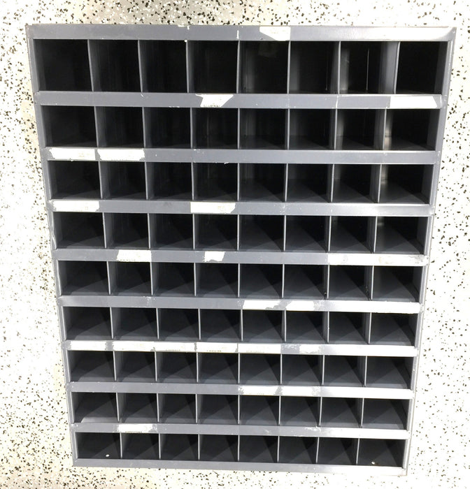 Durham 72 Compartment Metal Storage Shelf USED LOCAL PICKUP ONLY