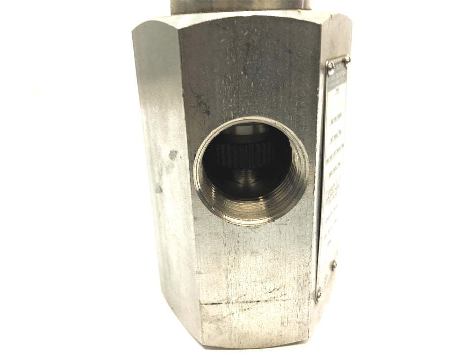 Teledyne Relief Valve 2745/S4 USED