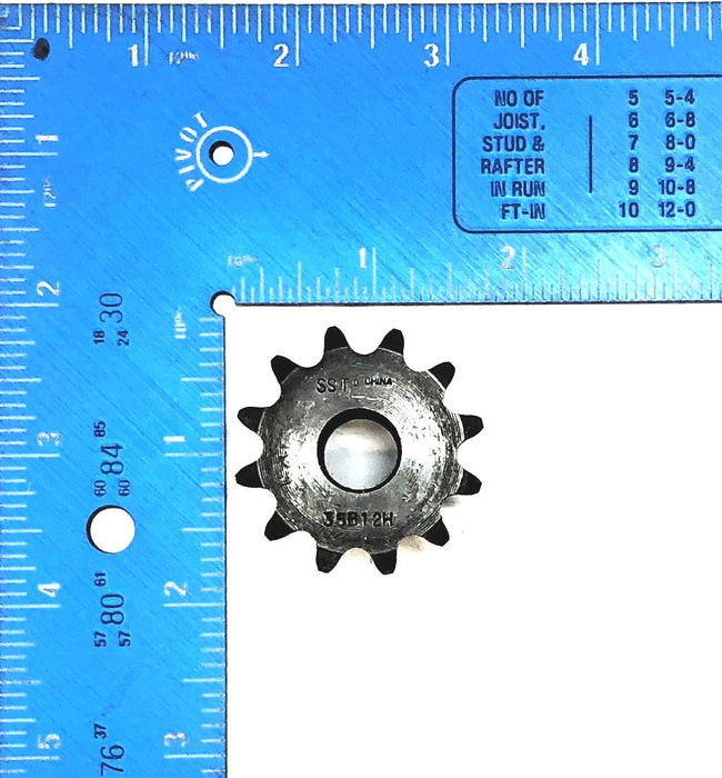 SST Roller Chain Sprocket 35B12H [Lot of 3] NOS