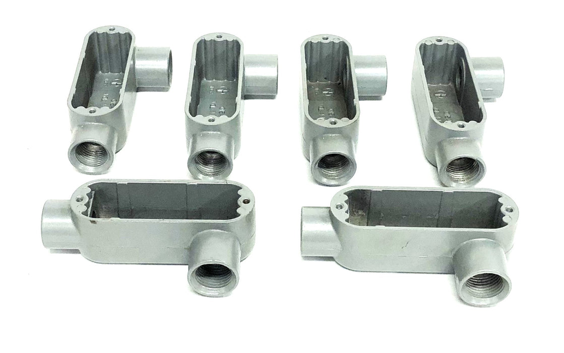 Killark OLL-1 Conduit Outlet Body Vol. 4.1 CU.IN 0154980 [Lot of 6] NOS