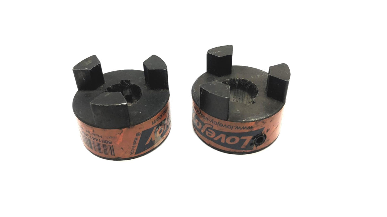 Lovejoy .750 Jaw Coupling Hub L-075 [Lot of 2] USED