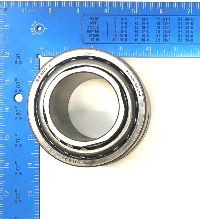 Link-Belt Tapered Roller Bearing Assembly (No Box) 39400X/39418 NOS