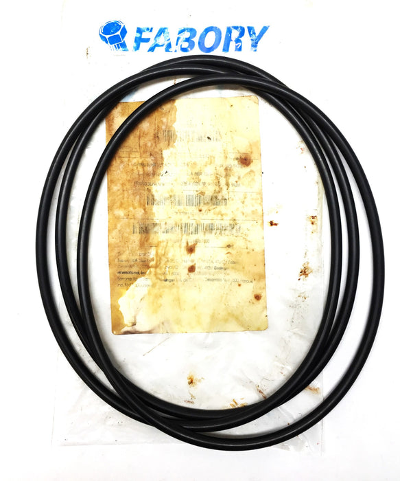 Fabory Black Buna NBR 70 Shore-A O-Ring 1KRL7 [Lot of 3] NOS