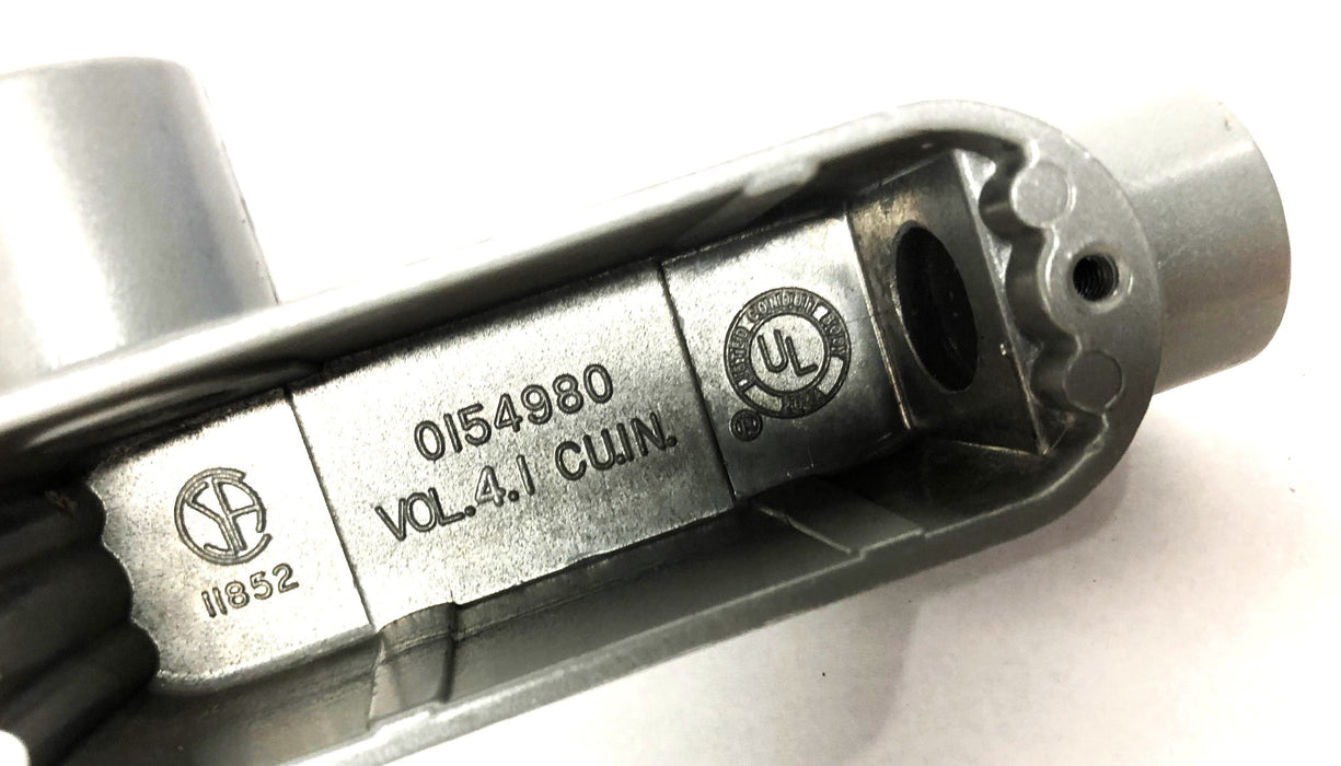 Killark OLL-1 Conduit Outlet Body Vol. 4.1 CU.IN 0154980 [Lot of 6] NOS