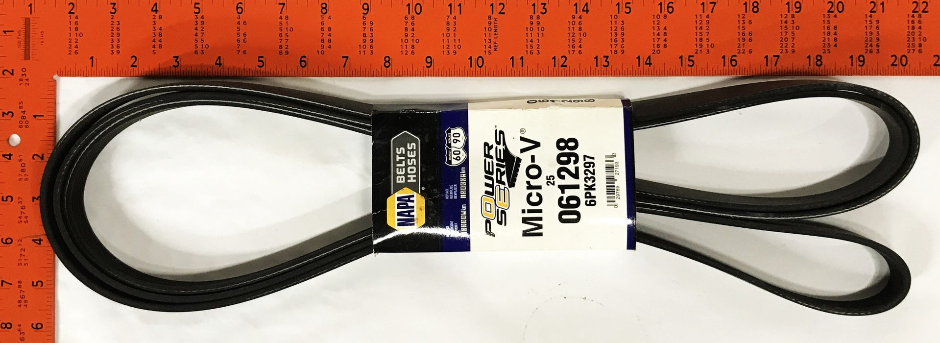 NAPA Gates Micro-V Serpentine Belt 061298 NOS