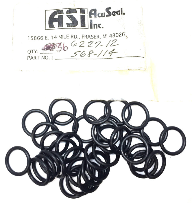 Asi Accuseal Buna N Oil Seal 568-114 [Lot of 36] NOS