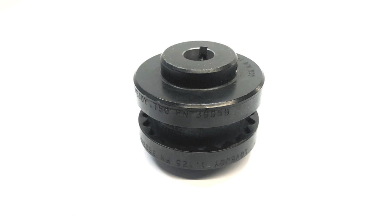 Lovejoy S-Flex Coupling Assembly Bore Sizes .750 & 1.125 36064/36059 USED