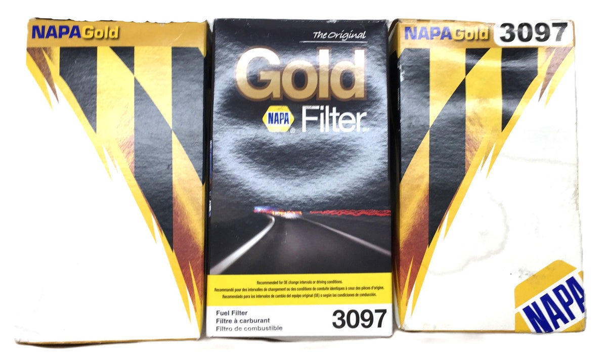 Napa Gold Fuel Filter 3097 [Lot of 3] NOS