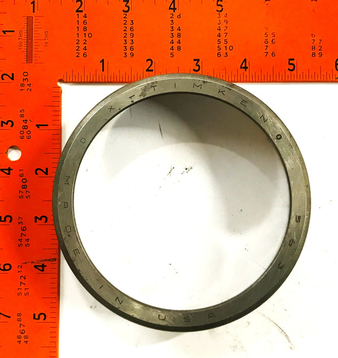 X-Timken Tapered Roller Bearing Cup 563 [Lot of 2] NOS
