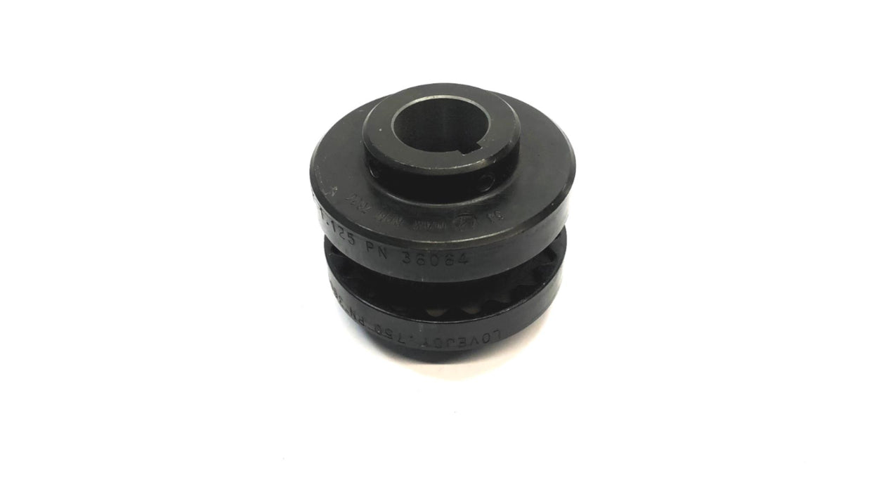 Lovejoy S-Flex Coupling Assembly Bore Sizes .750 & 1.125 36064/36059 USED