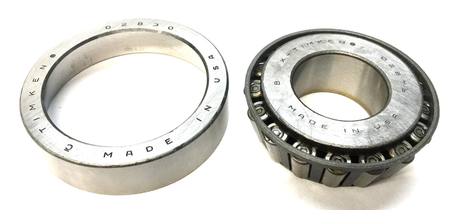 Timken Taper Roller Bearing and Cup Assembly 02876/02830 NOS