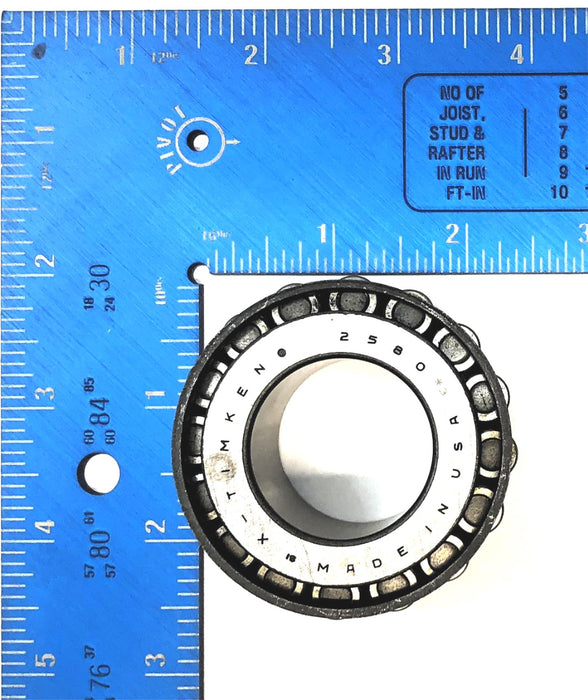 Timken Tapered Roller Bearing (No Box) 2580 NOS