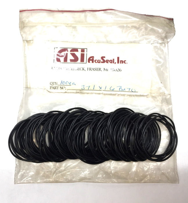 Asi Accuseal O-Ring Pack (100pcs) 37.1 x 1.6 NOS