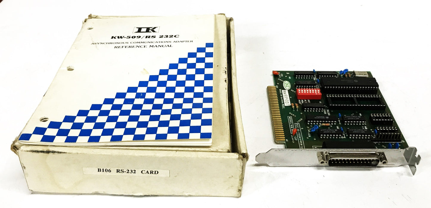 Kouwell KW-509 Plug-in Serial Computer I/O Card KW685007 NOS