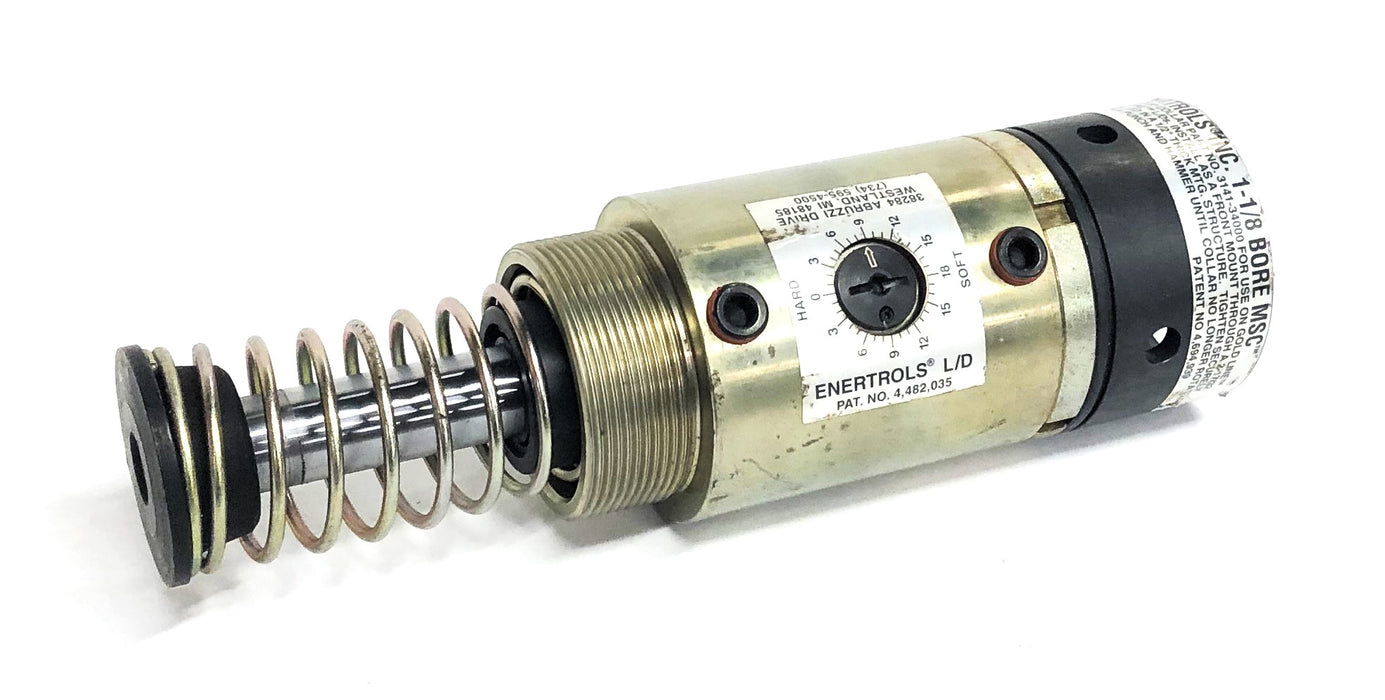 Enertrols Industrial Shock Absorber W/ Mounting Collar SALD11/8X2P (384271) NOS