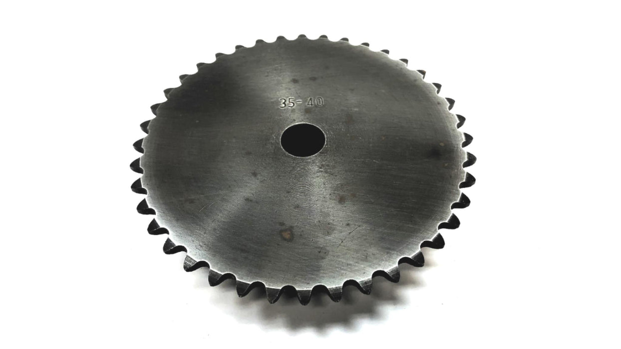 Unbranded 5/8" Bore Roller Chain Sprocket 35-40 NOS