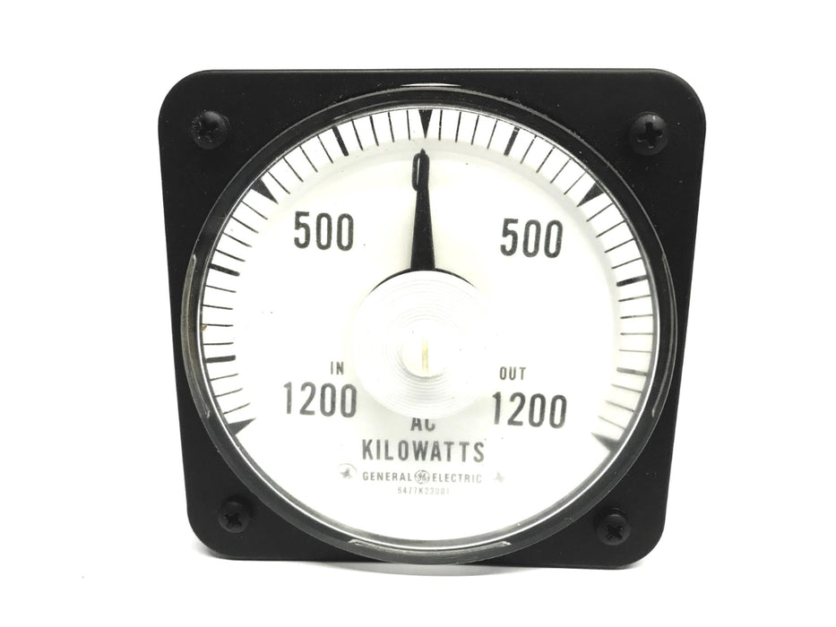General Electric Type AB18 Wattmeter 50-100222FCKX1ACV CW NOS