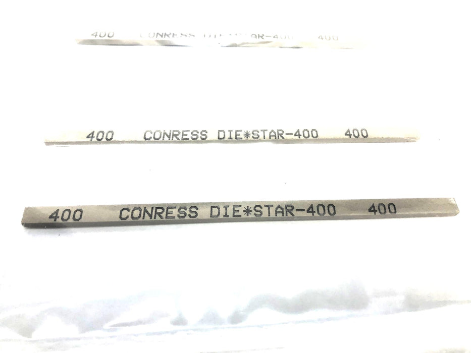Congress Tools Box of (6) 400 Grit Polishing Stone DIE*STAR400 NOS