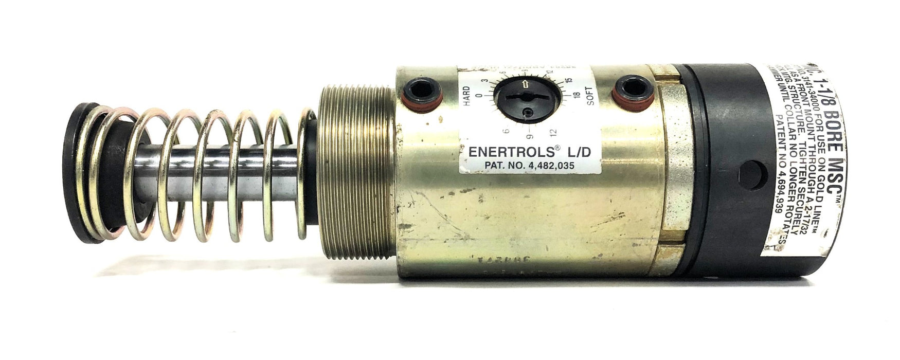Enertrols Industrial Shock Absorber W/ Mounting Collar SALD11/8X2P (384271) NOS
