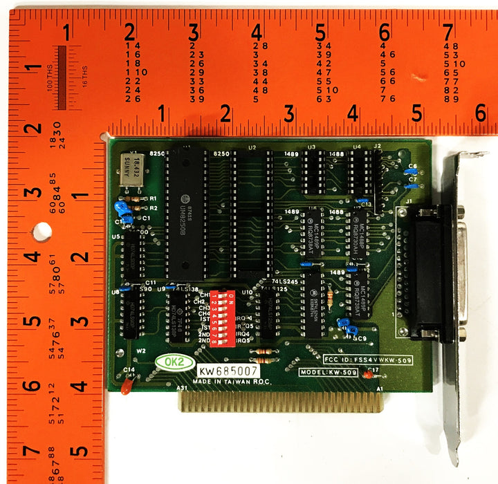 Kouwell KW-509 Plug-in Serial Computer I/O Card KW685007 NOS