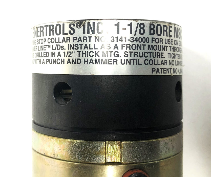 Enertrols Industrial Shock Absorber W/ Mounting Collar SALD11/8X2P (384271) NOS