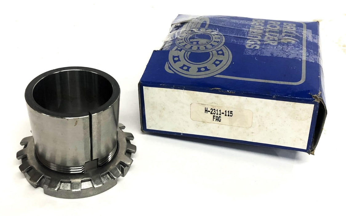 FAG Bearing Adapter Sleeve H2311.115 NOS