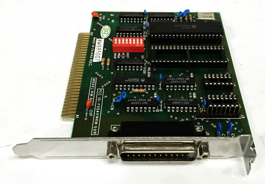 Kouwell KW-509 Plug-in Serial Computer I/O Card KW685007 NOS