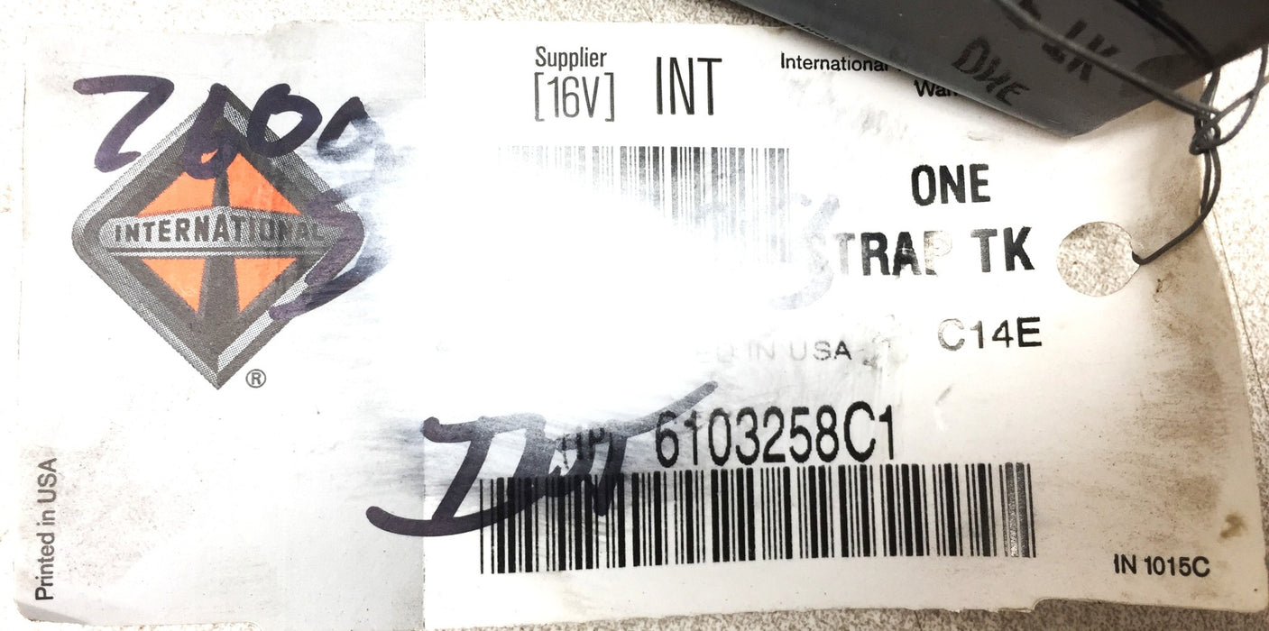 International Navistar Fuel Strap Tank 6103258C1 NOS