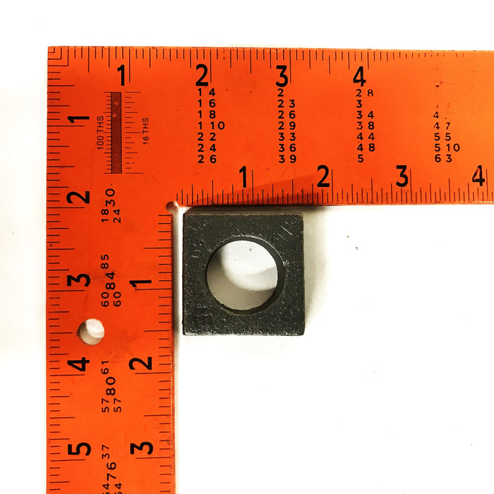 Unbranded 3/4 inch Black Malleable Steel Wedge Washers [Lot of 22] NOS