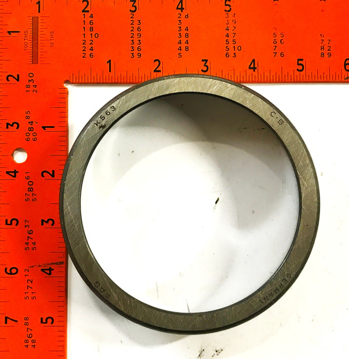 FAG Tapered Roller Bearing Cup K563 [Lot of 2] NOS
