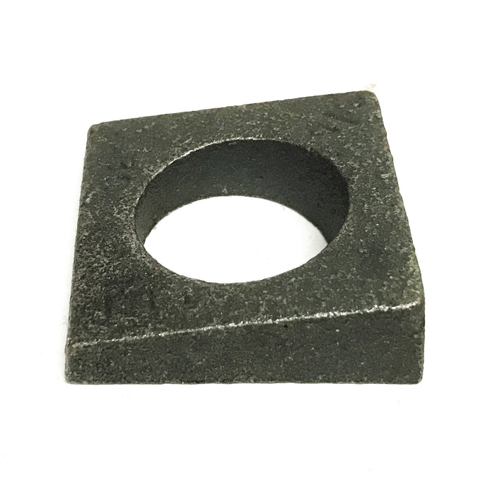 Unbranded 3/4 inch Black Malleable Steel Wedge Washers [Lot of 22] NOS