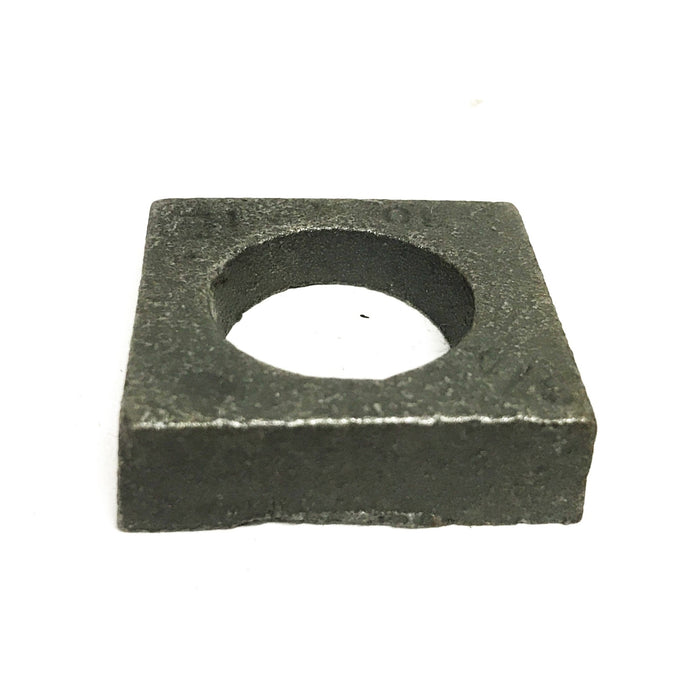 Unbranded 3/4 inch Black Malleable Steel Wedge Washers [Lot of 22] NOS