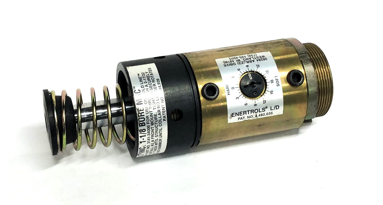Enertrols Industrial Shock Absorber W/ Mounting Collar SALD11/8X2P (361146) NOS