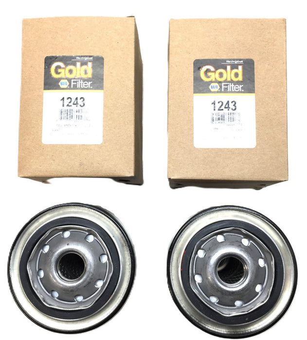 Napa Gold Oil Filter 1243 [Lot of 2] NOS