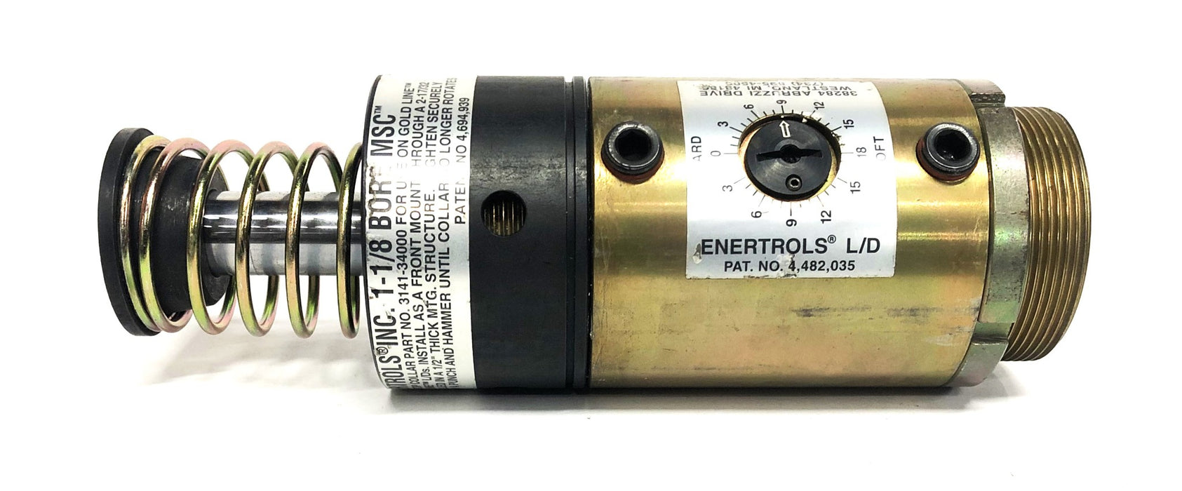 Enertrols Industrial Shock Absorber W/ Mounting Collar SALD11/8X2P (361146) NOS