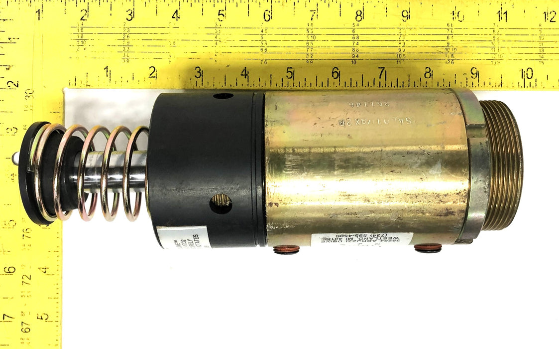 Enertrols Industrial Shock Absorber W/ Mounting Collar SALD11/8X2P (361146) NOS