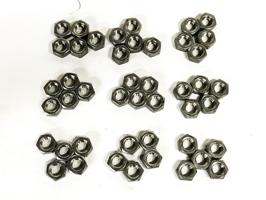 Unbranded 7/16-20 Fine Thread Hex Nuts [Lot of 45] NOS