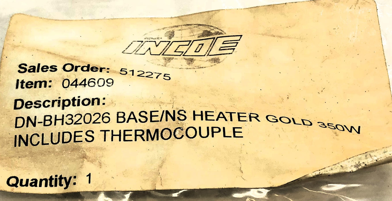 Incoe 230V 350W Twin Heater BH32026 (BH32026 TH) NOS