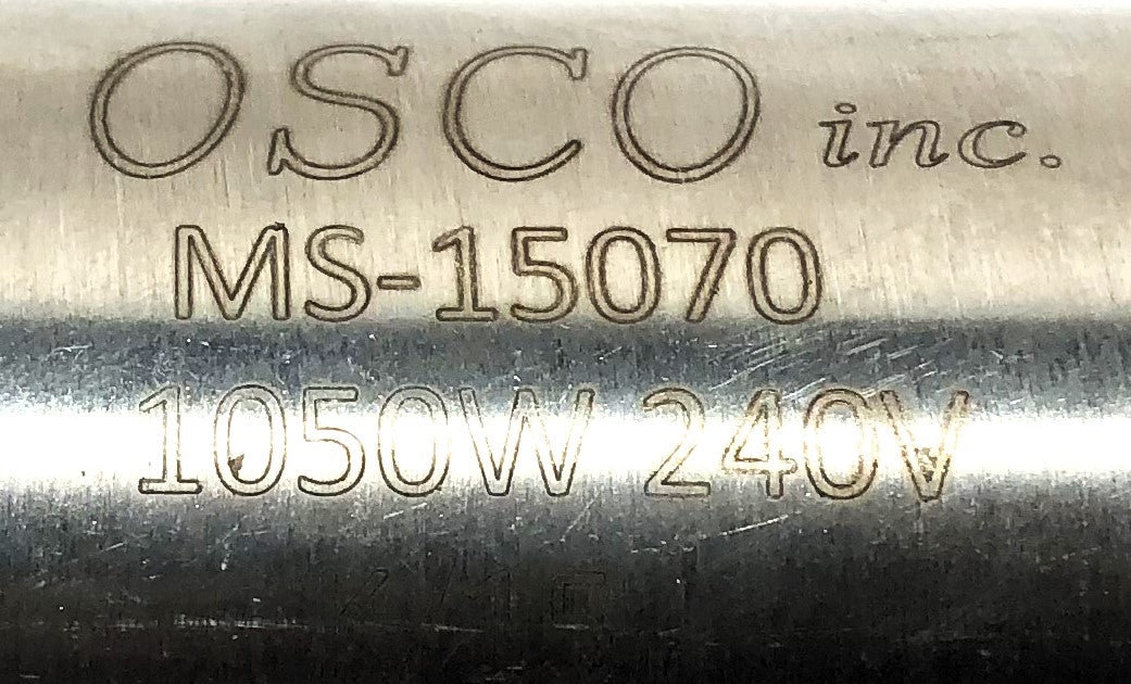 Osco 240V 1050W Nozzle Body Heater MS-15070 NOS