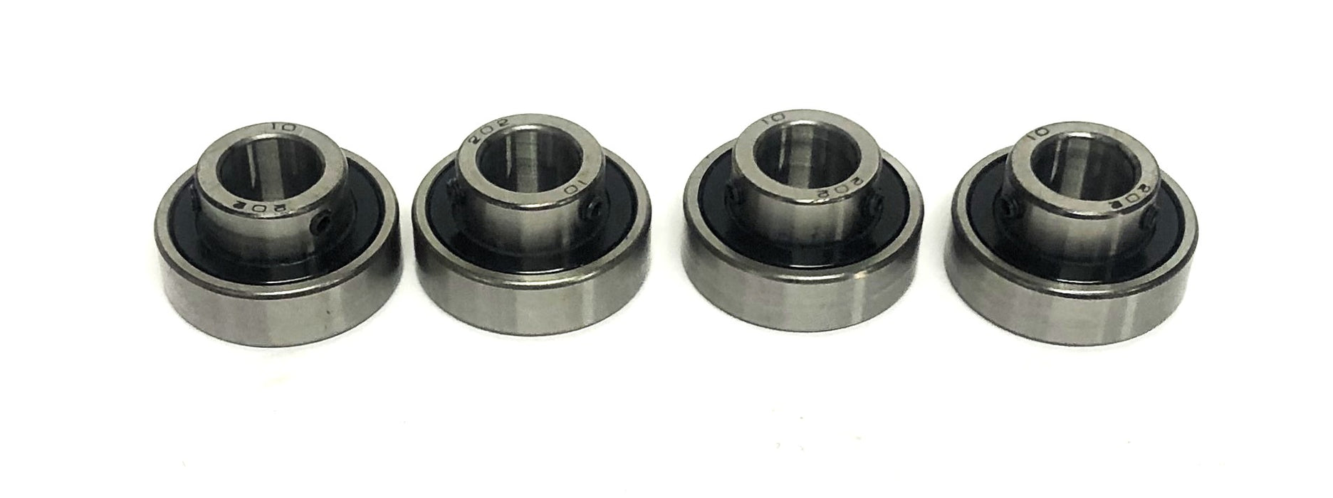 Unbranded SST Insert Ball Bearing 202-10 [Lot of 4] NOS